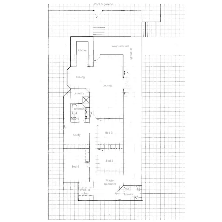 Floorplan of Homely house listing, 49 Junction Street, Edge Hill QLD 4870