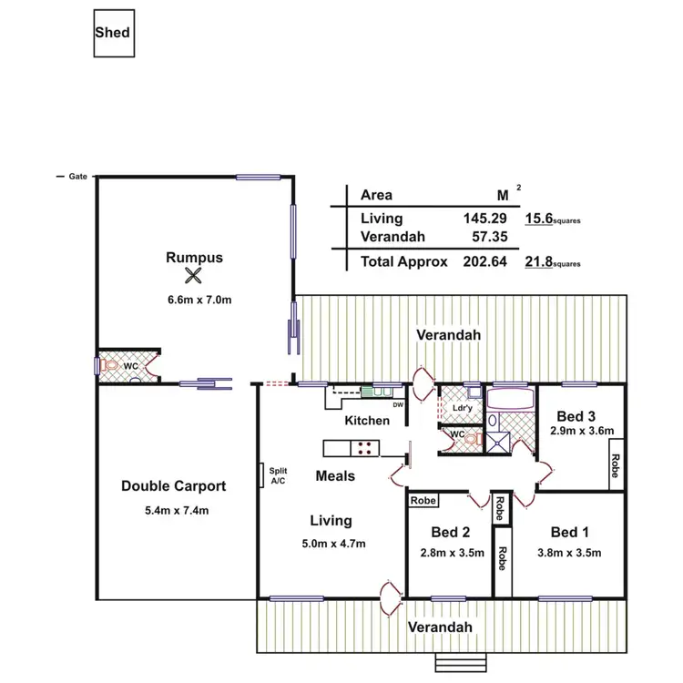 Floorplan of Homely house listing, Address available on request