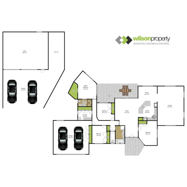 Floorplan of Homely house listing, 7 Winston Court, Traralgon VIC 3844