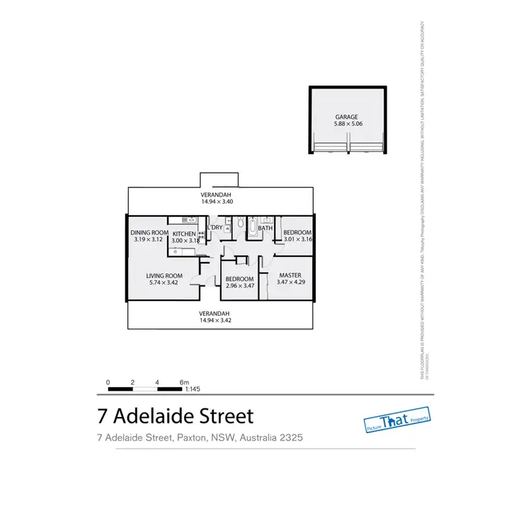 Floorplan of Homely house listing, 7 Adelaide Street, Paxton NSW 2325
