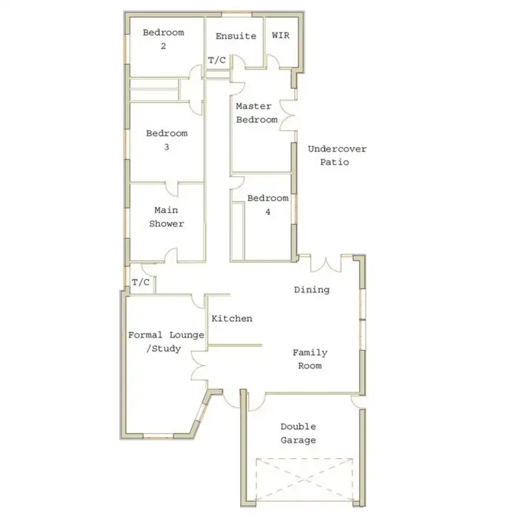 Floorplan of Homely house listing, 50 Semper Place, Calamvale QLD 4116