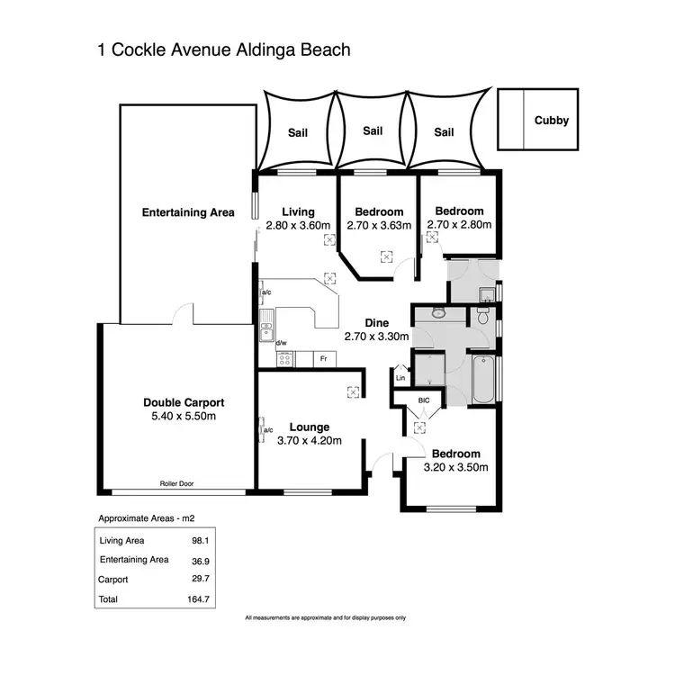 Floorplan of Homely house listing, 1 Cockle Avenue, Aldinga Beach SA 5173