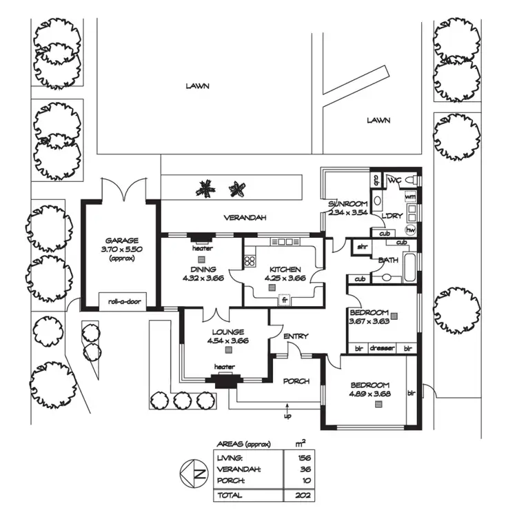 Floorplan of Homely house listing, 123 Galway Avenue, Broadview SA 5083