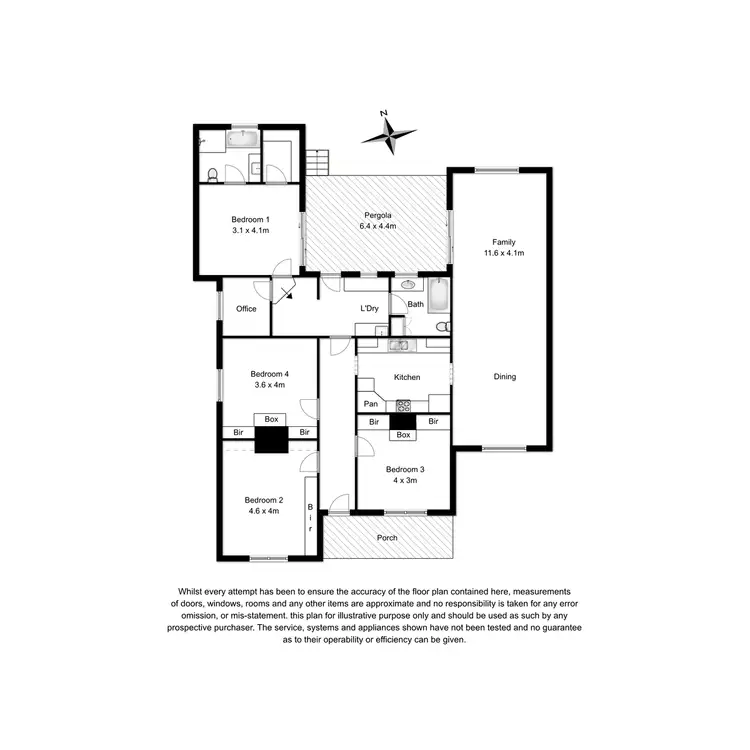 Floorplan of Homely house listing, 29 Doughty Street, Mount Gambier SA 5290