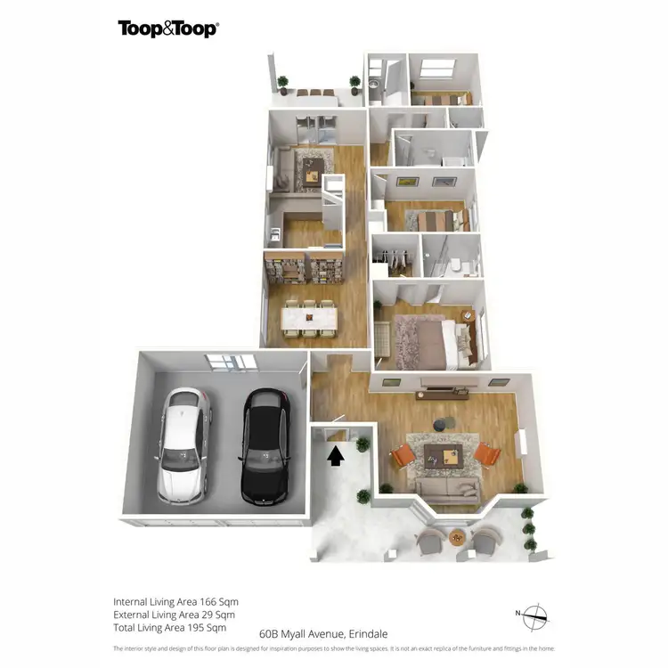 Floorplan of Homely house listing, 60B Myall Avenue, Erindale SA 5066