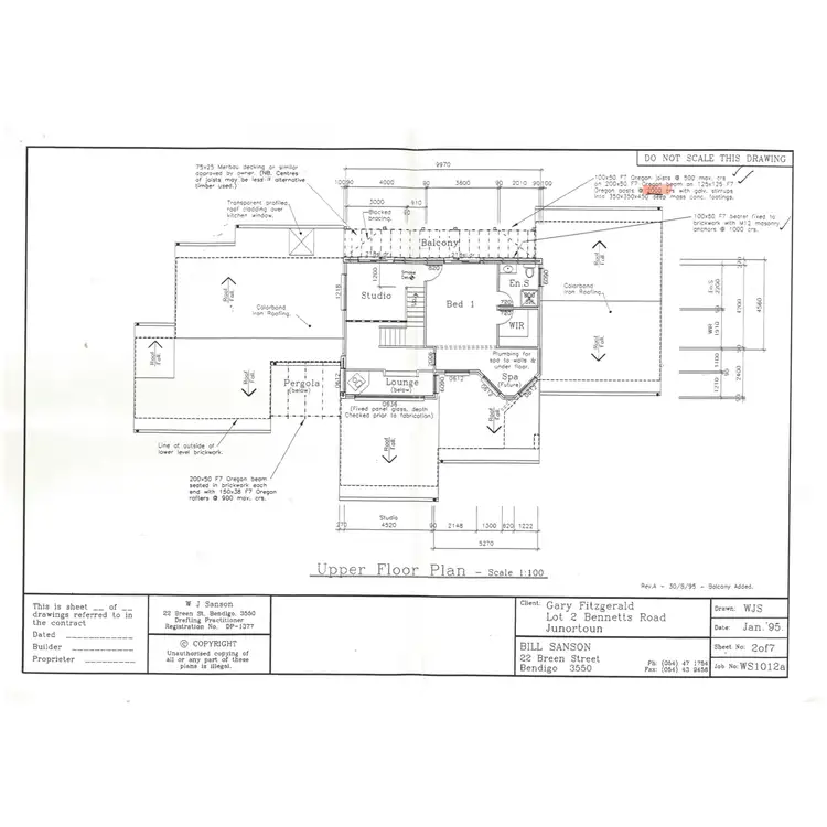 Floorplan of Homely house listing, 92 Bennetts Road, Junortoun VIC 3551