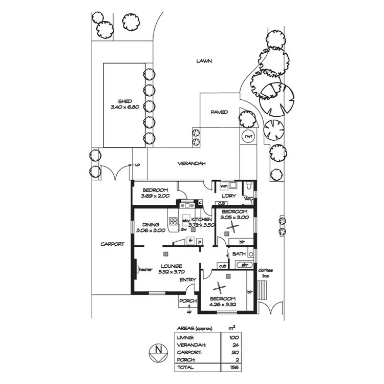 Floorplan of Homely house listing, 114 Arthur Street, Magill SA 5072