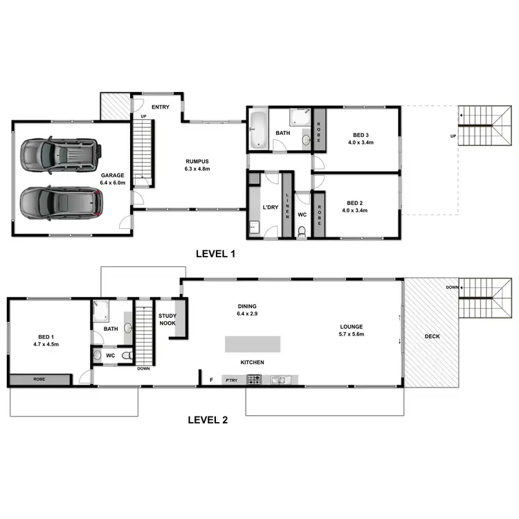Floorplan of Homely house listing, 22 Munday Street, Torquay VIC 3228