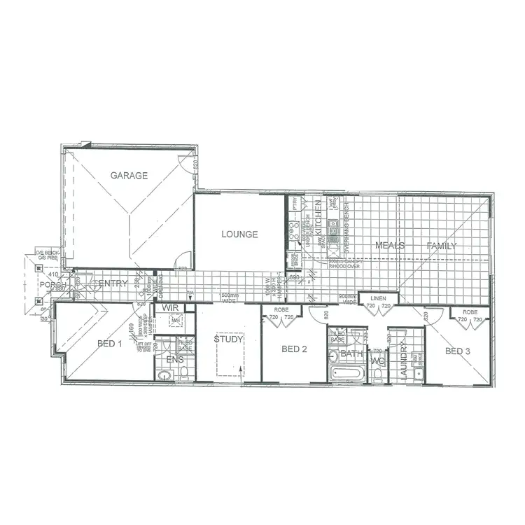 Floorplan of Homely house listing, 8 Tyrone Close, Traralgon VIC 3844