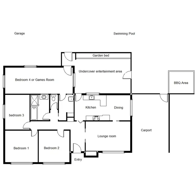 Floorplan of Homely house listing, 51 Dartmouth Street, Port Augusta SA 5700