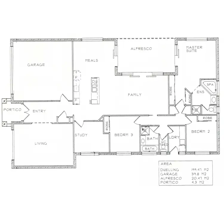 Floorplan of Homely house listing, 17 Mayo Close, Traralgon VIC 3844