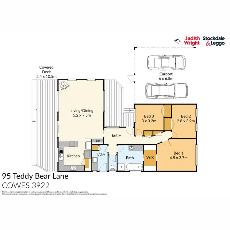 Floorplan of Homely house listing, 95 Teddy Bear Lane, Cowes VIC 3922