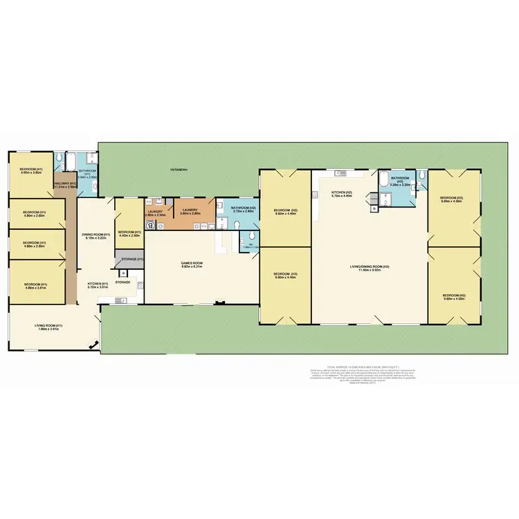 Floorplan of Homely rural property listing, 898 Dicksons Road, Dooralong NSW 2259