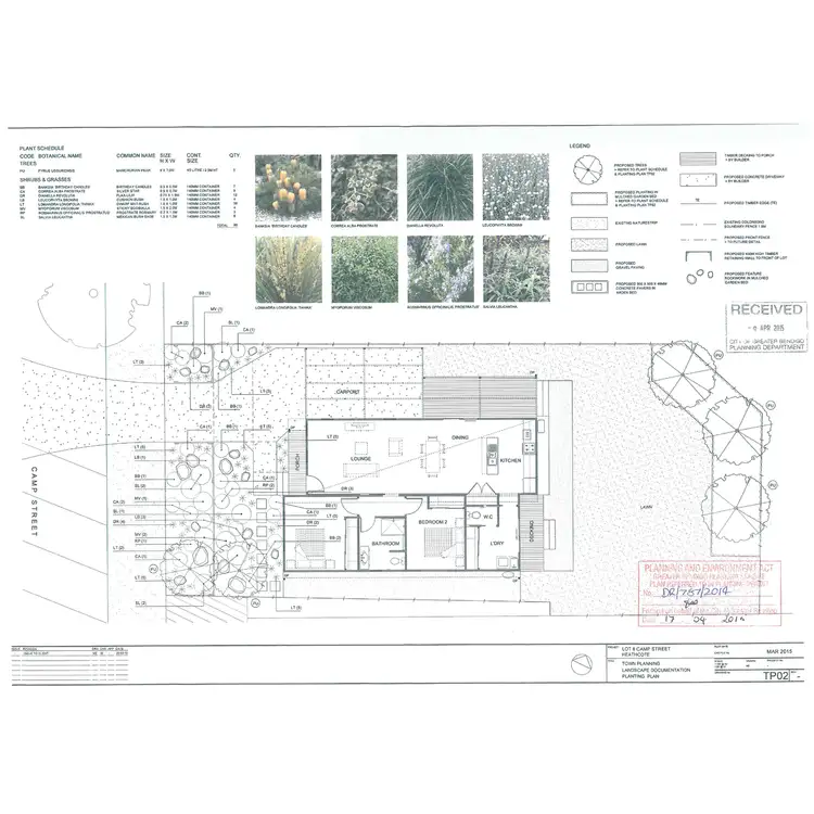 Floorplan of Homely house listing, 8 Camp Street, Heathcote VIC 3523