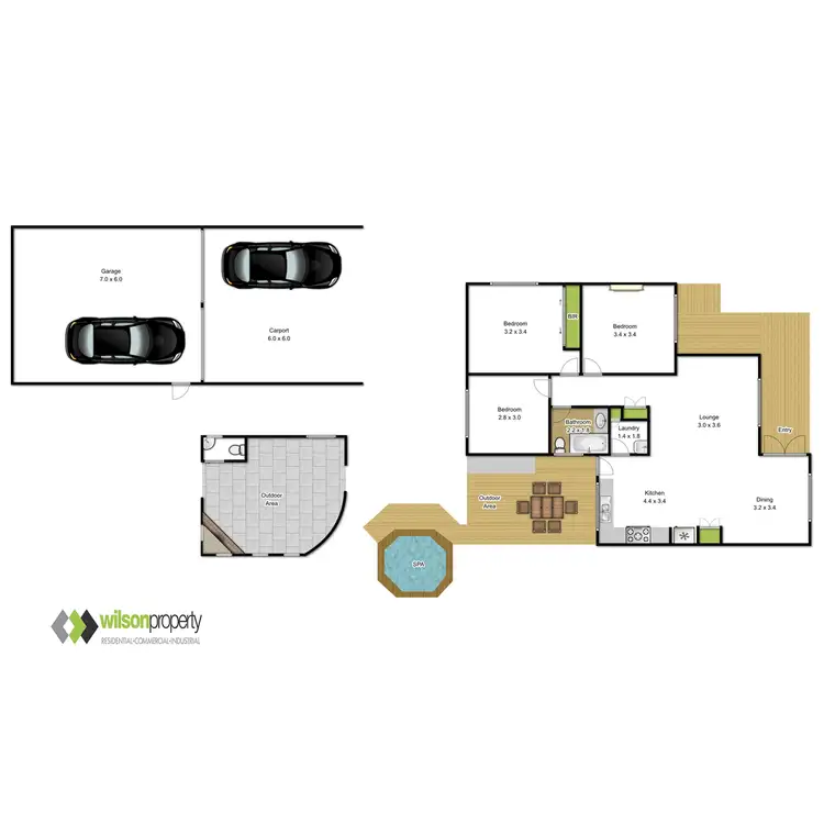 Floorplan of Homely house listing, 7 Brookes Street, Traralgon VIC 3844