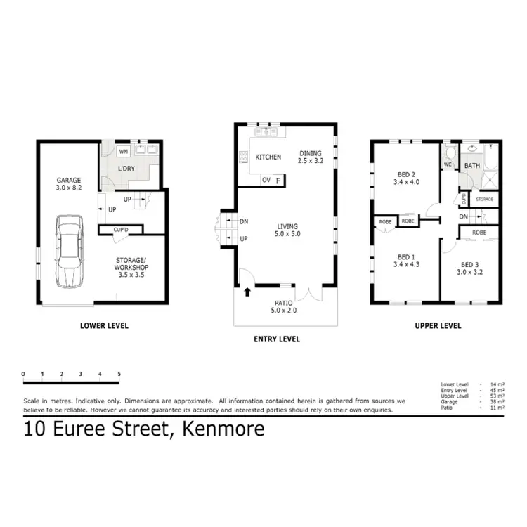 Floorplan of Homely house listing, 10 Euree Street, Kenmore QLD 4069