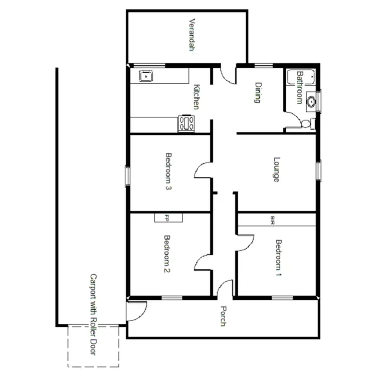 Floorplan of Homely house listing, 4 Mulhall Street, Port Augusta SA 5700
