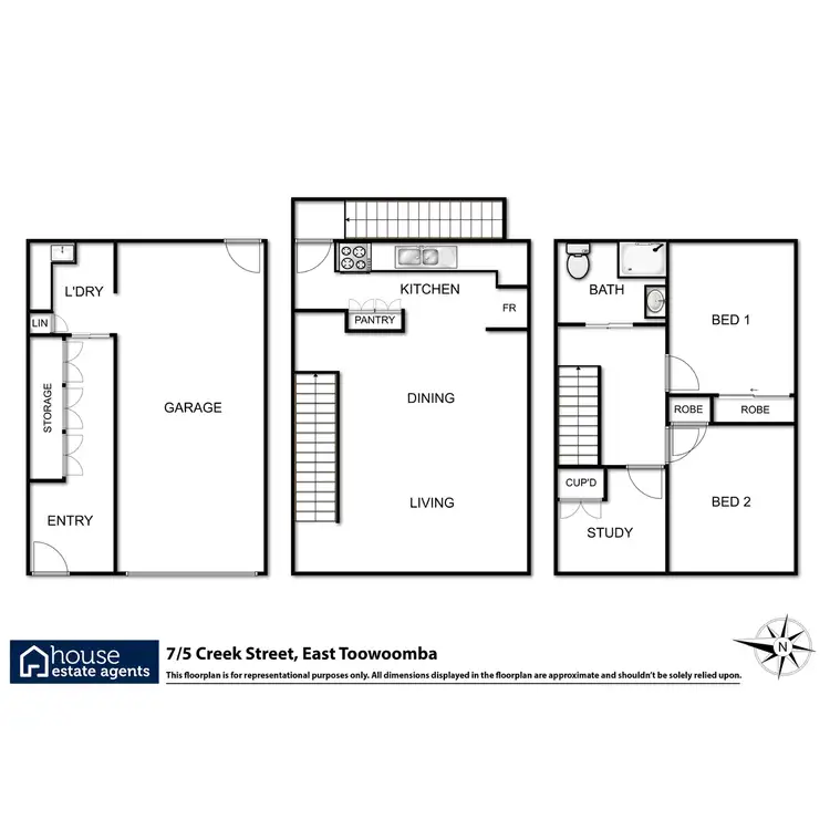 Floorplan of Homely unit listing, 7/5 Creek Street, East Toowoomba QLD 4350