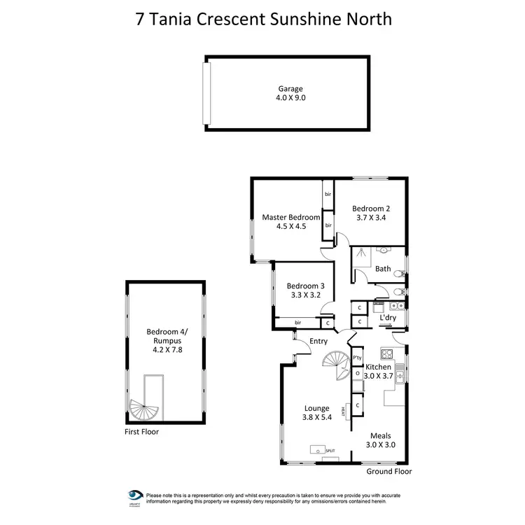 Floorplan of Homely house listing, 7 Tania Street, Sunshine North VIC 3020