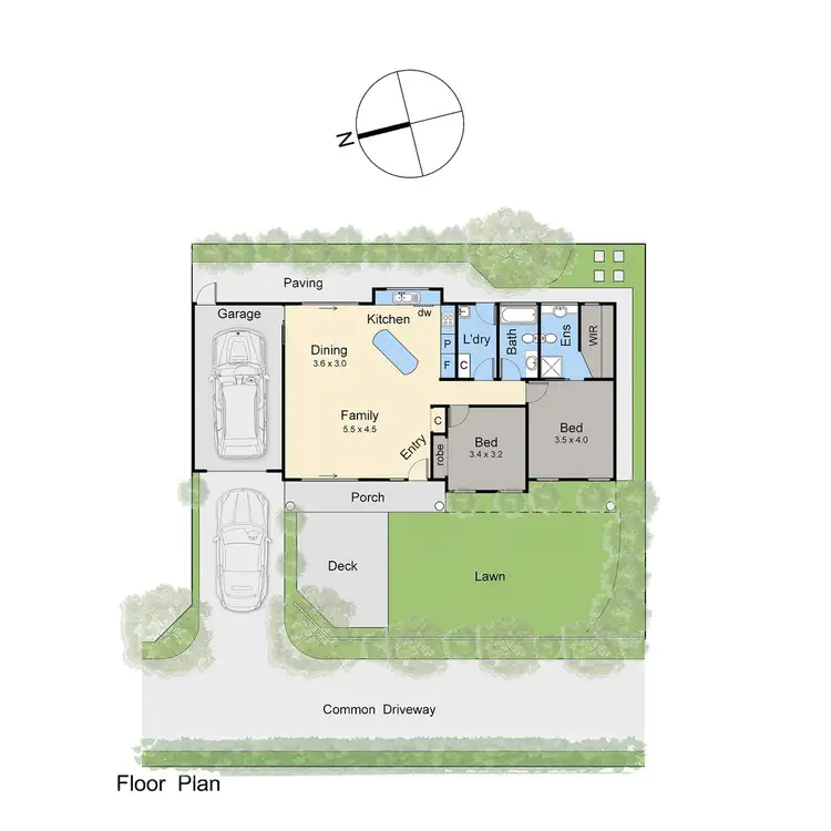 Floorplan of Homely house listing, 2/10 Shanns Avenue, Mount Martha VIC 3934