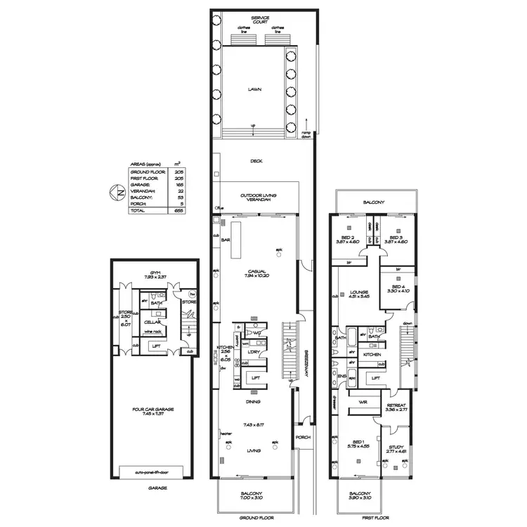 Floorplan of Homely house listing, 17A North Esplanade, Glenelg North SA 5045