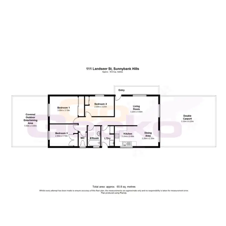 Floorplan of Homely house listing, 111 Landseer Street, Sunnybank Hills QLD 4109