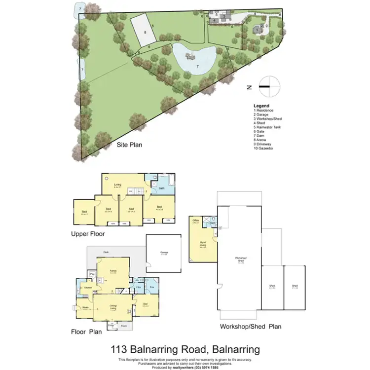 Floorplan of Homely rural property listing, 113 Balnarring Road, Balnarring VIC 3926