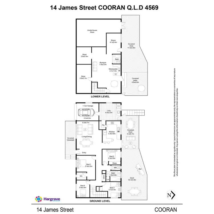 Floorplan of Homely house listing, 14 James Street, Cooran QLD 4569