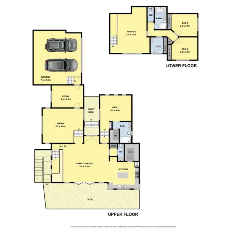 Floorplan of Homely house listing, 58 Ocean View Crescent, Torquay VIC 3228