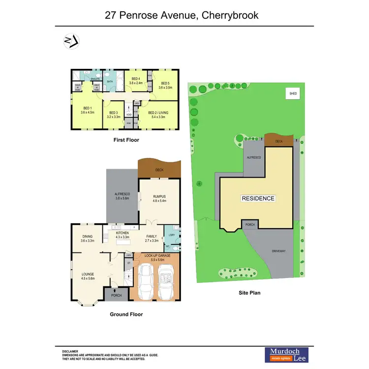 Floorplan of Homely house listing, 27 Penrose Avenue, Cherrybrook NSW 2126