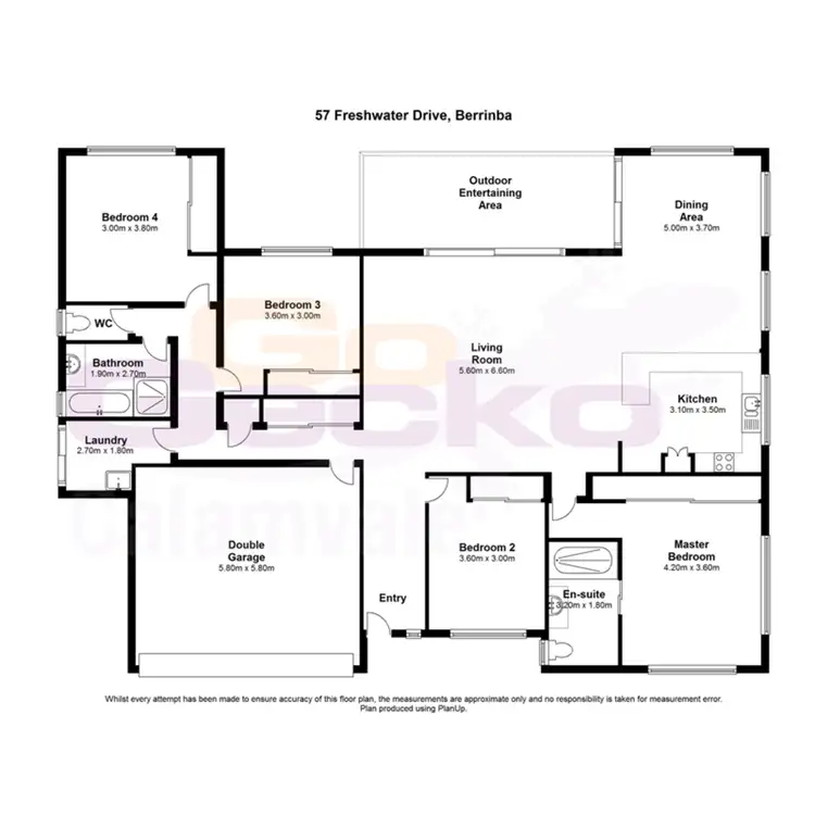 Floorplan of Homely house listing, 57 Freshwater Drive, Berrinba QLD 4117