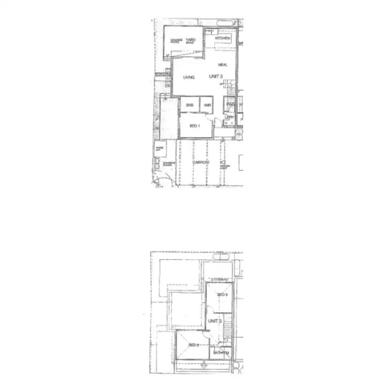 Floorplan of Homely townhouse listing, Unit 3/433 Station Street, Box Hill VIC 3128