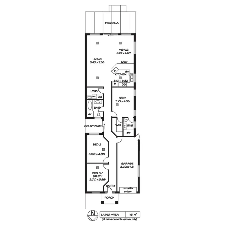 Floorplan of Homely house listing, 31B Laver Terrace, Felixstow SA 5070