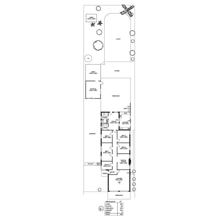 Floorplan of Homely house listing, 69 May Terrace, Ottoway SA 5013