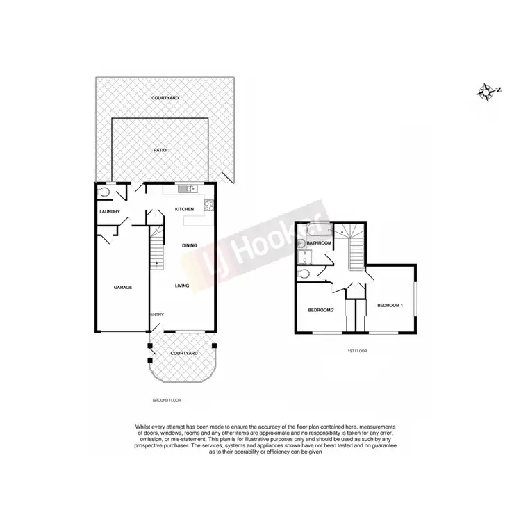 Floorplan of Homely townhouse listing, 6/380 Nottingham Road, Parkinson QLD 4115