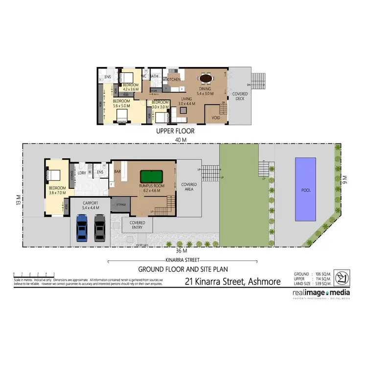 Floorplan of Homely house listing, 21 Kinarra Street, Ashmore QLD 4214