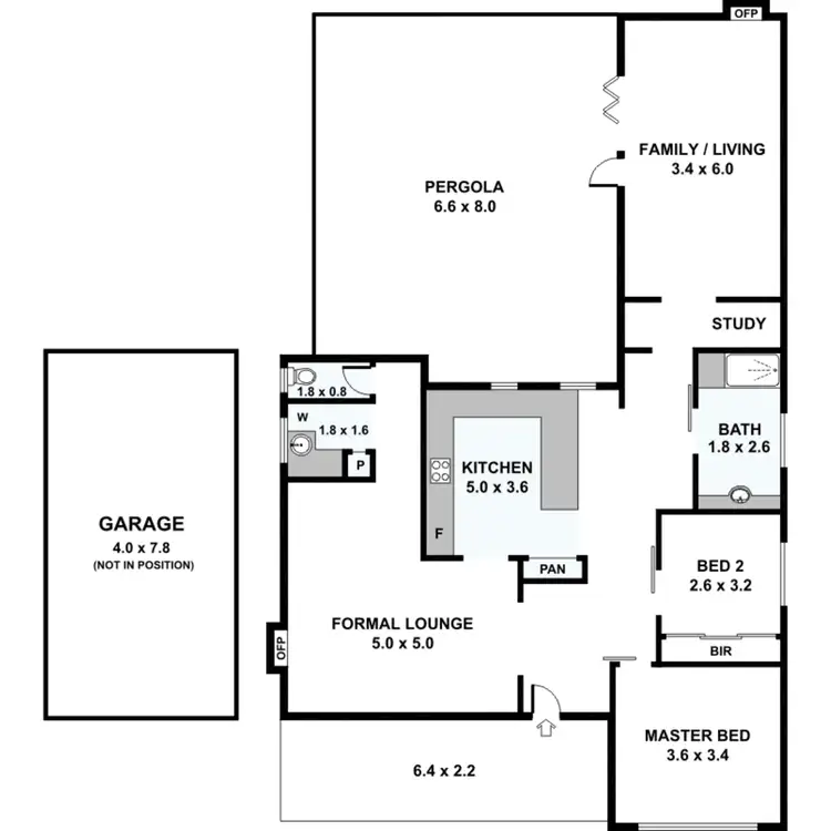 Floorplan of Homely house listing, 153 Cornwall Road, Sunshine VIC 3020