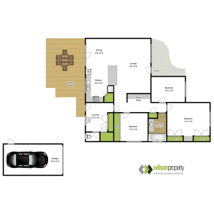 Floorplan of Homely house listing, 31 Elliott Street, Traralgon VIC 3844