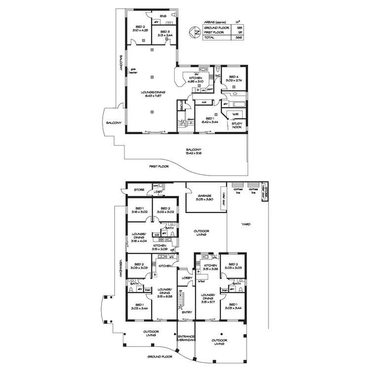 Floorplan of Homely apartment listing, 12 Seaview Road, West Beach SA 5024