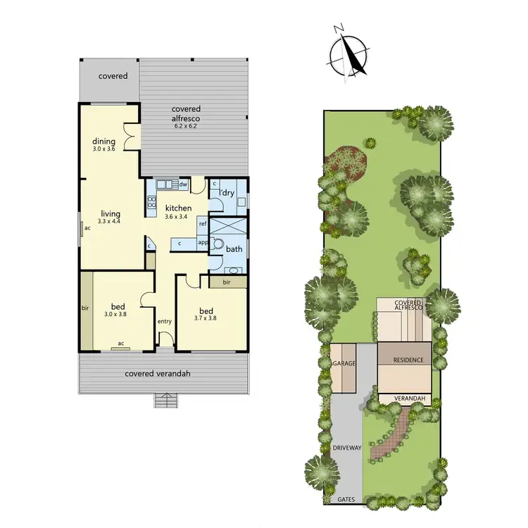 Floorplan of Homely house listing, 81 Helena Street, Mount Martha VIC 3934