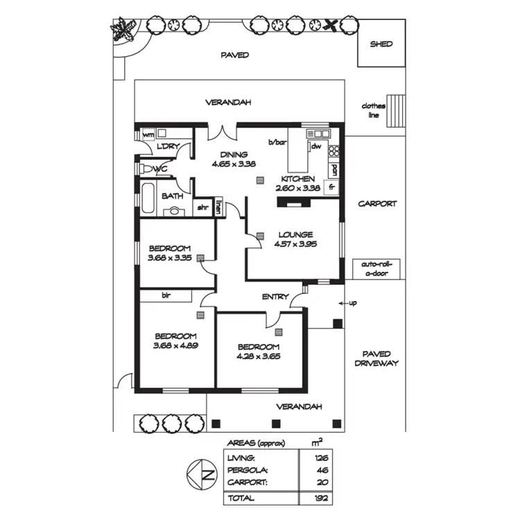 Floorplan of Homely house listing, 16 Wainhouse Street, Torrensville SA 5031