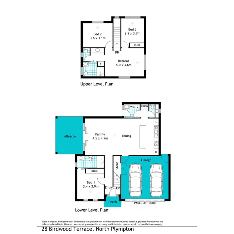 Floorplan of Homely house listing, 28A Birdwood Terrace, North Plympton SA 5037
