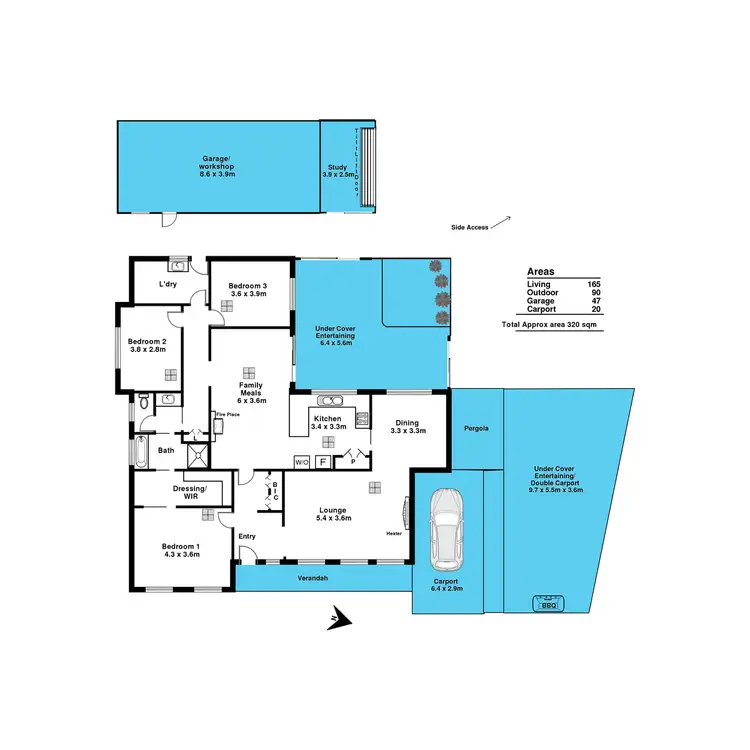 Floorplan of Homely house listing, 11 Phoenix Crescent, Old Reynella SA 5161