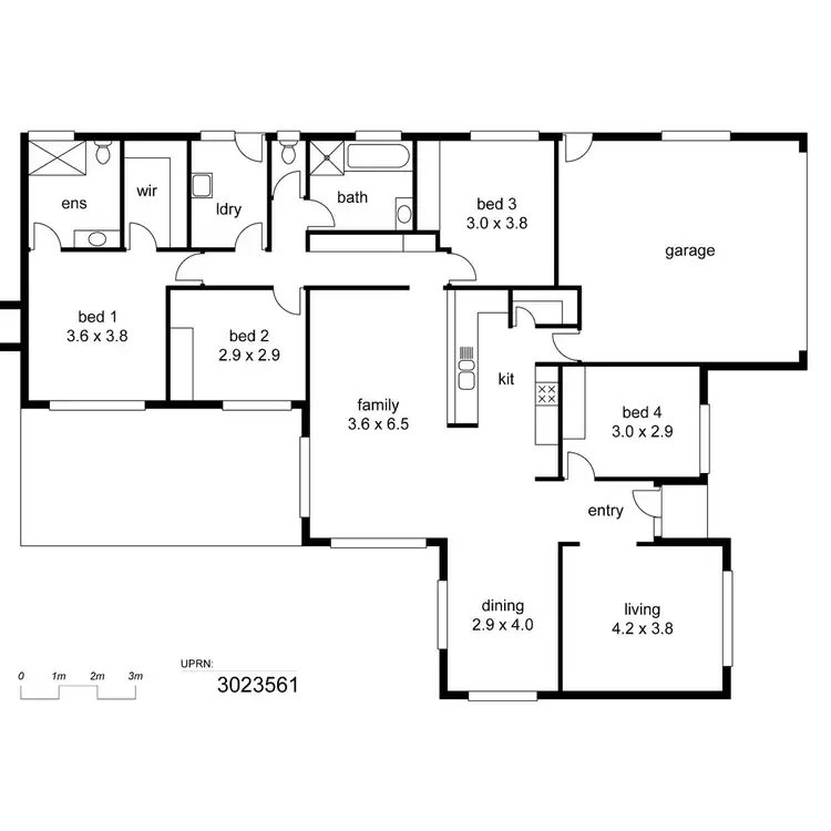 Floorplan of Homely house listing, Address available on request