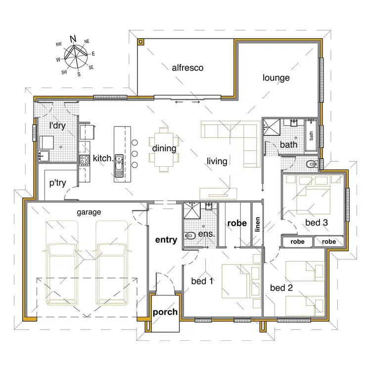 Floorplan of Homely unit listing, 2/21 Heydon Avenue, Turvey Park NSW 2650