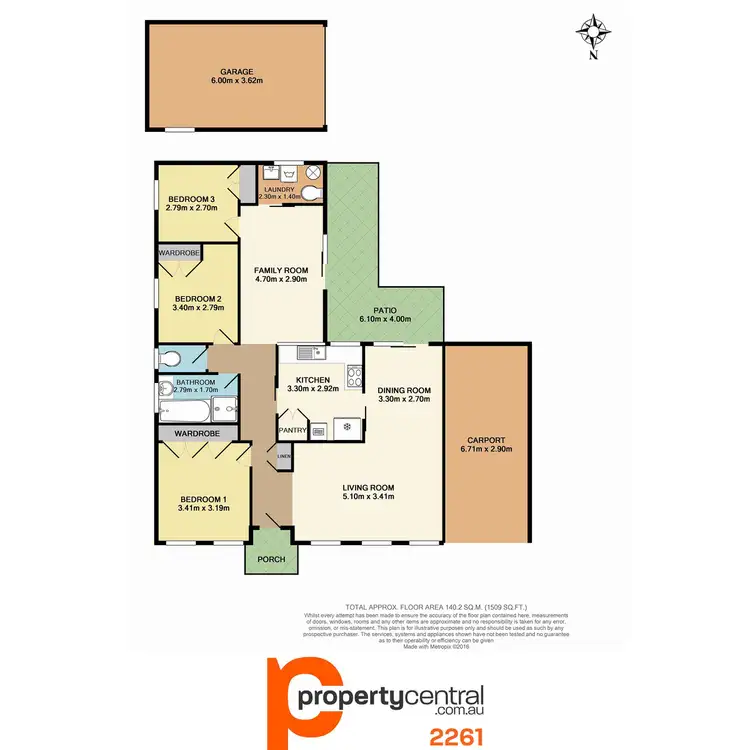 Floorplan of Homely house listing, 28 Mermaid Drive, Bateau Bay NSW 2261