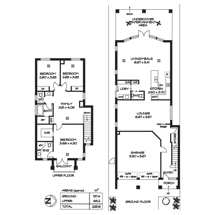 Floorplan of Homely house listing, 58A Sansom Road, Semaphore Park SA 5019