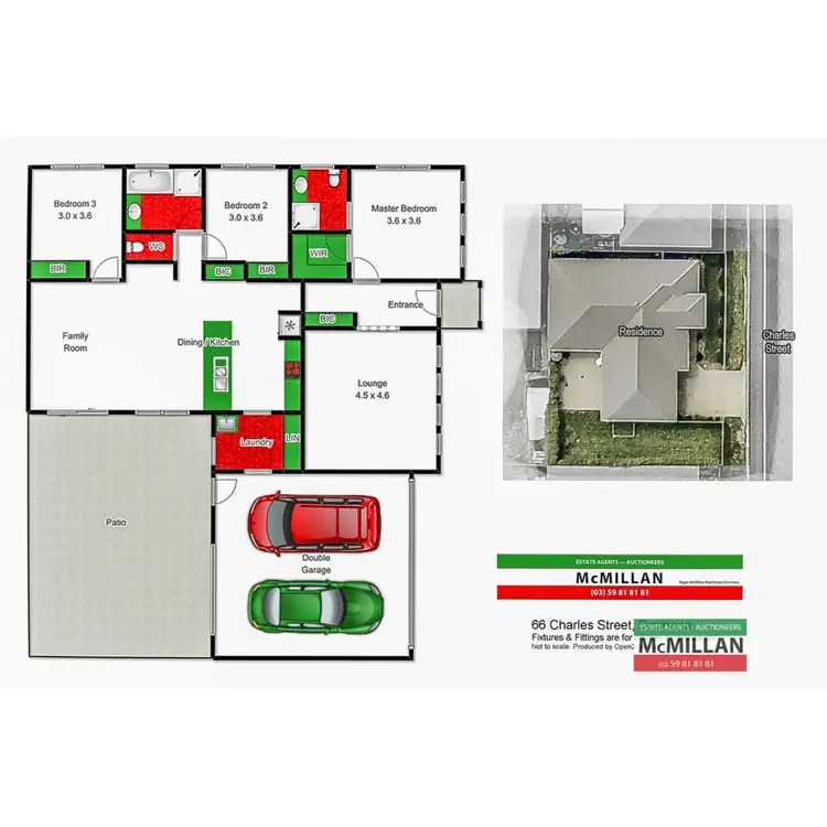 Floorplan of Homely house listing, 66 Charles Street, Dromana VIC 3936