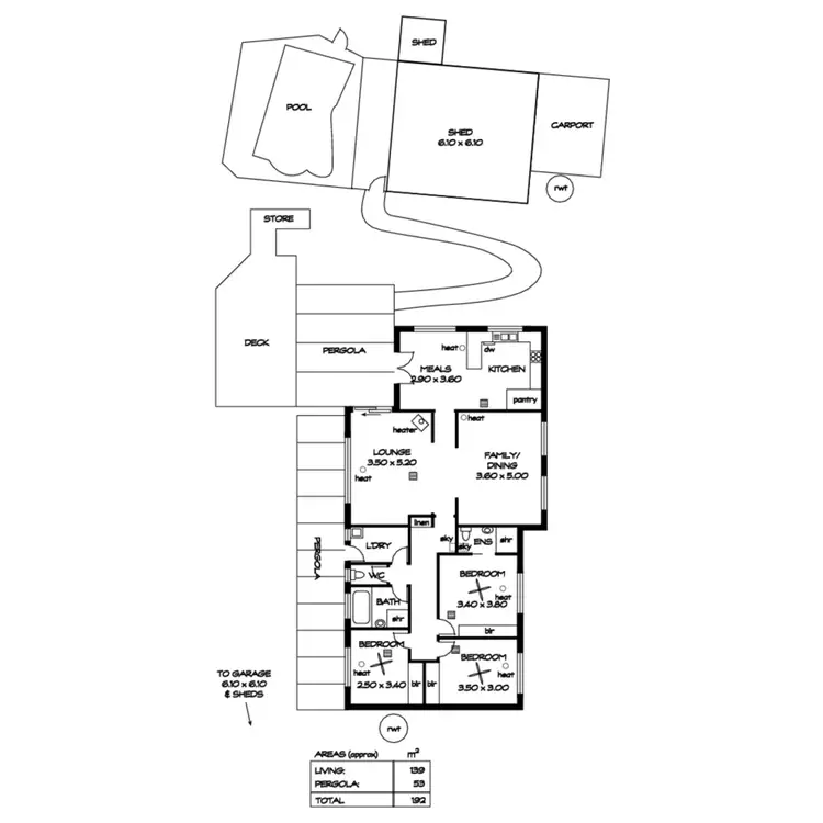 Floorplan of Homely rural property listing, 137 Toolunga Road Yattalunga via, One Tree Hill SA 5114