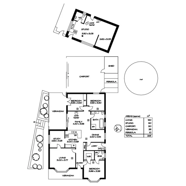 Floorplan of Homely house listing, 25 Marianna Street, Echunga SA 5153